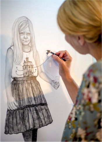 Online tegnekursus i Kunstskolen & Kunstnerfællesskabet Annes Atelier