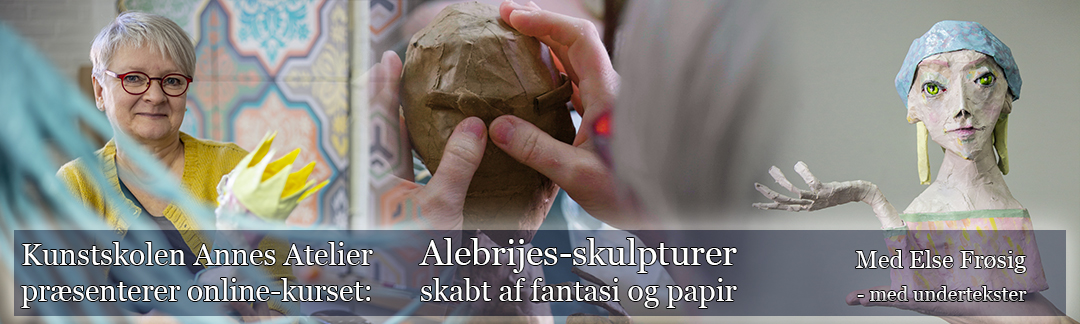 Alebrijes-skulpturer skabt af fantasi og papir - med Else Frøsig